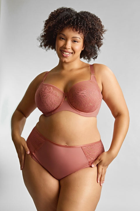 Sculptresse By Panche Sophia Full Cup Bra - Sienna Rose