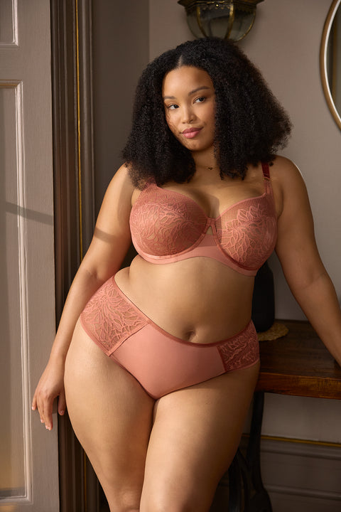 Sculptresse By Panche Sophia Full Cup Bra - Sienna Rose