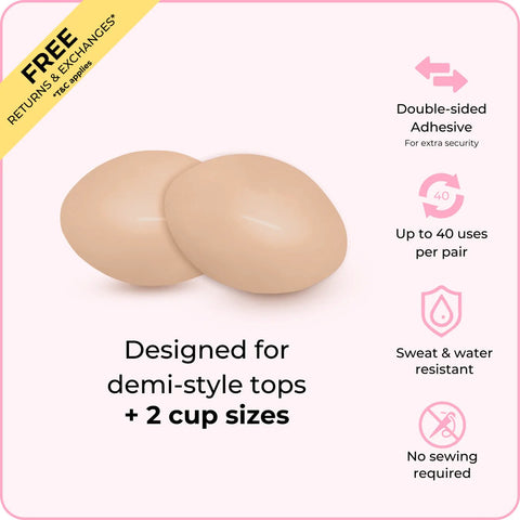 Boomba Demi Boost Inserts - Final Sale - Simone Chérie Fine Lingerie