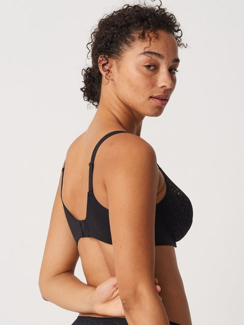 Chantelle Norah Comfort Underwire Bra - Black - Final Sale - Simone Chérie Fine Lingerie
