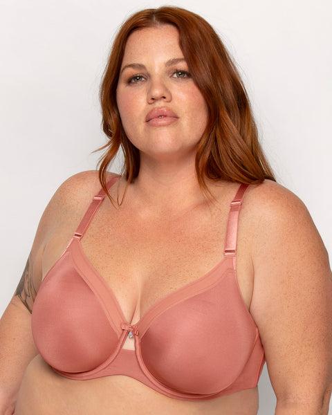 Curvy Couture Silky Smooth Micro Unlined - Desert Dawn - Simone Chérie Fine Lingerie