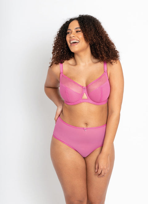 Curvy Kate Victory Balcony Bra - Pink - Petit à Petit Lingerie Boutique#