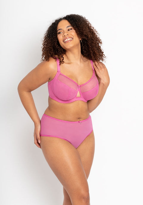 Curvy Kate Victory Balcony Bra - Pink - Petit à Petit Lingerie Boutique#