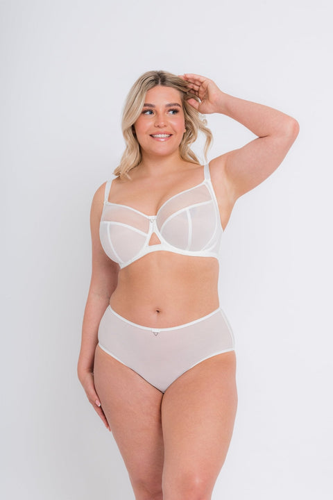 Curvy Kate Victory Short Panty - White - Simone Chérie Fine Lingerie