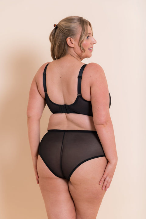Curvy Kate WonderFully Full Cup Side Support Bra - Black - Simone Chérie Fine Lingerie