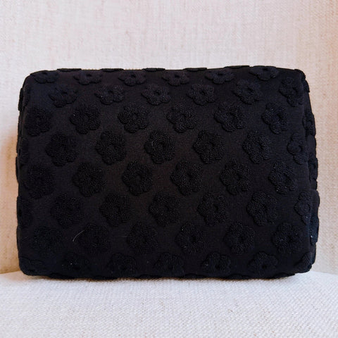 Embossed Daisy Blossom Cosmetic Case - Simone Chérie Fine Lingerie#
