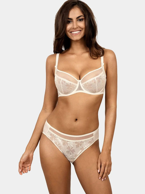 Ewa Bien Lingerie Laura Brief - White - Simone Chérie Fine Lingerie