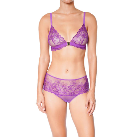 Huit Symphonie Bralette - Violet - Simone Chérie Fine Lingerie#