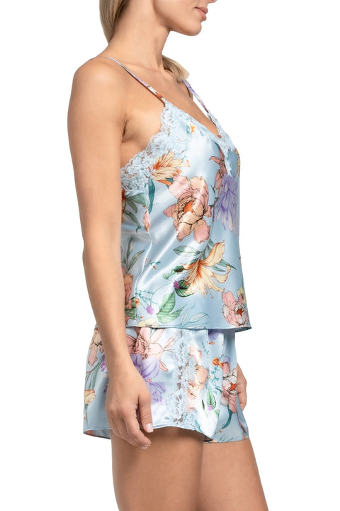 In Bloom by Jonquil Josie Cami Short Set - Sky Blue - Simone Chérie Fine Lingerie