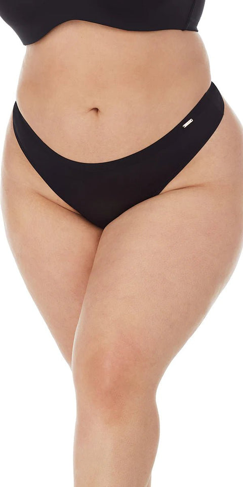 Le Mystére Infinite Comfort Thong - Black - Petit à Petit Lingerie Boutique#