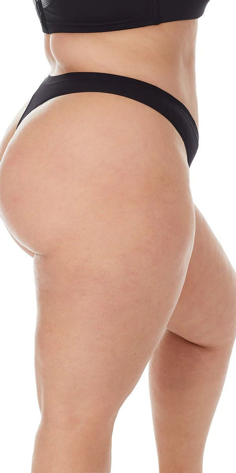 Le Mystere Infinite Comfort Thong - Black - Simone Chérie Fine Lingerie