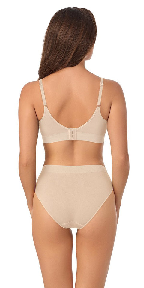 Le Mystere Seamless Comfort Nursing Bra - Soft Shell - Simone Chérie Fine Lingerie