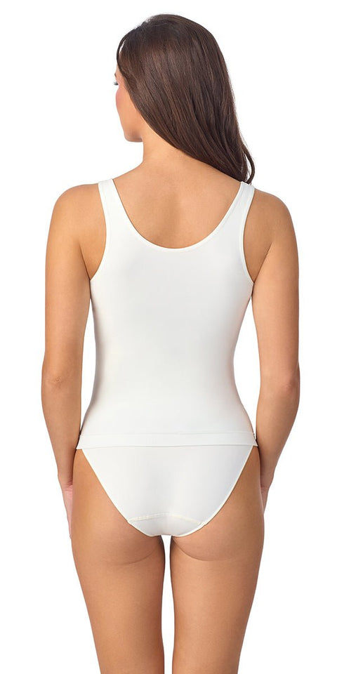 Le Mystere Seamless Comfort Tank - Pearl - Simone Chérie Fine Lingerie