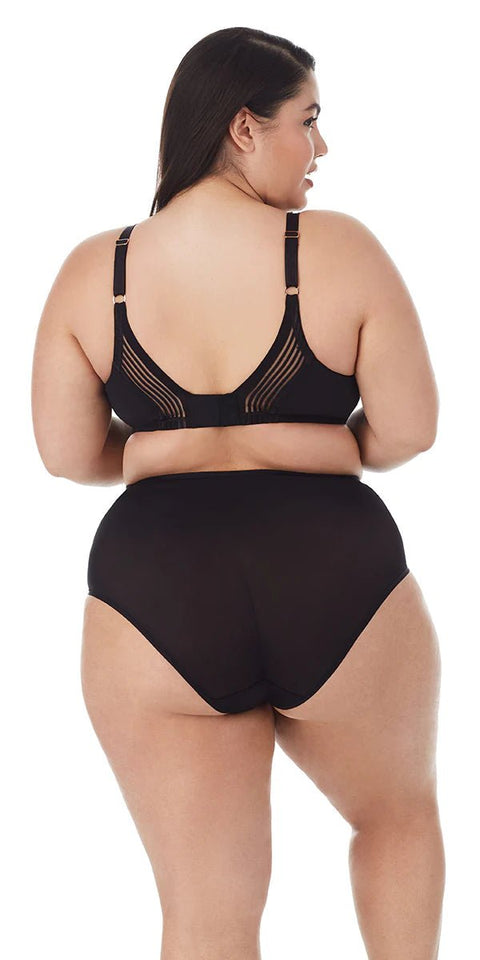 Le Mystere Second Skin Back Smoother Bra - Black - Simone Chérie Fine Lingerie