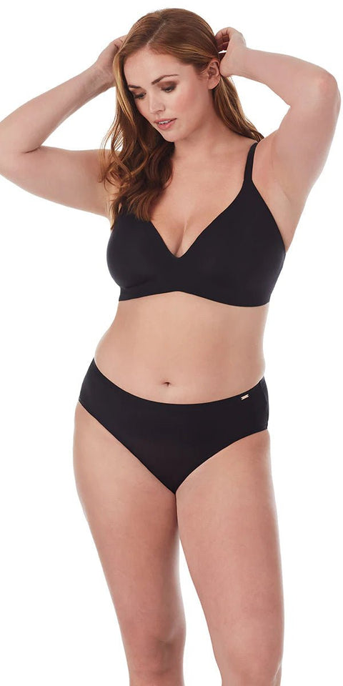 Le Mystere Second Skin Wireless Bra - Black - Simone Chérie Fine Lingerie
