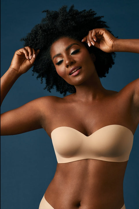 Le Mystére Smooth Shape Wireless Strapless - Natural - Petit à Petit Lingerie Boutique#