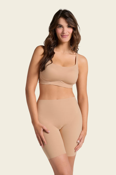 Leonisa InvisiPlunge Backless Short - Golden Beige - Simone Chérie Fine Lingerie