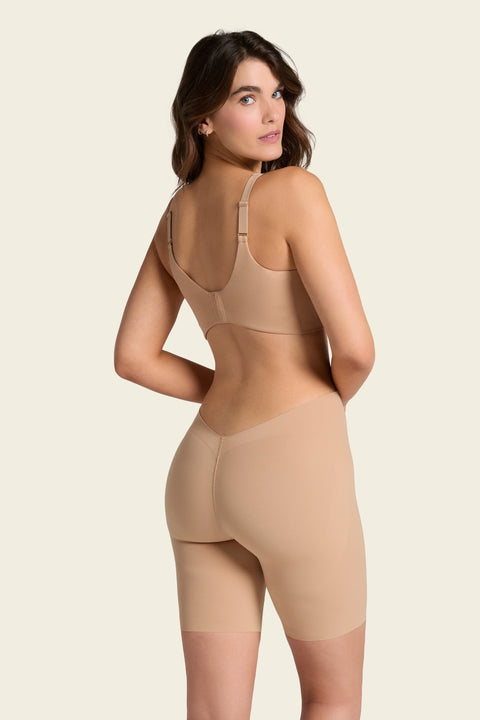 Leonisa InvisiPlunge Backless Short - Golden Beige - Simone Chérie Fine Lingerie