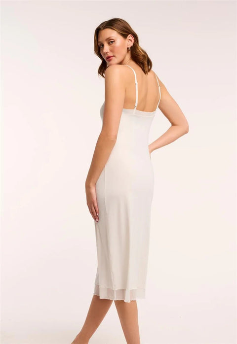 Montelle Maxi Length Slip - Pearl - Simone Chérie Fine Lingerie