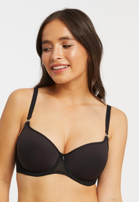 Montelle Spacer Balconette - Black - Simone Chérie Fine Lingerie