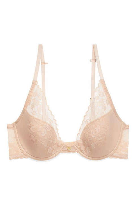 Natori Cherry Blossom Convertible Bra - Cameo Rose - Petit à Petit Lingerie Boutique#