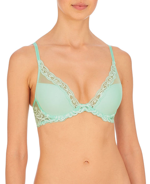 Natori Feathers Contour Plunge Bra - Julep - Petit à Petit Lingerie Boutique#