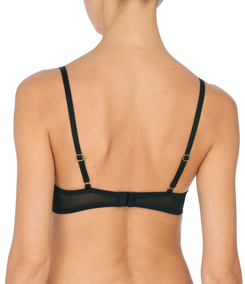 Natori Flora Contour Underwire Bra - Black - Petit à Petit Lingerie Boutique#