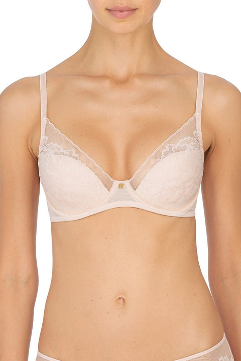 Natori Flora Contour Underwire Bra - Cameo Rose/Cashmere - Petit à Petit Lingerie Boutique#
