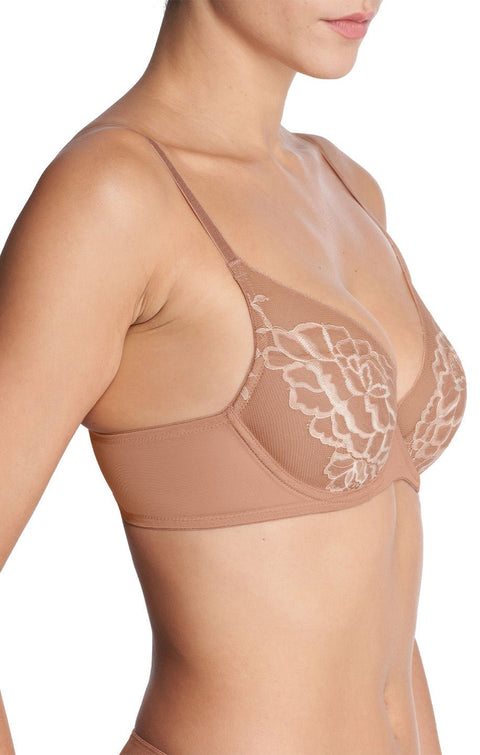 Natori Flora Contour Underwire Bra - Glaze Cashmere - Petit à Petit Lingerie Boutique#