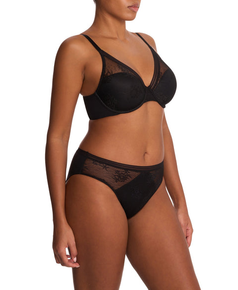 Natori Love Lace Hipster - Black - Simone Chérie Fine Lingerie