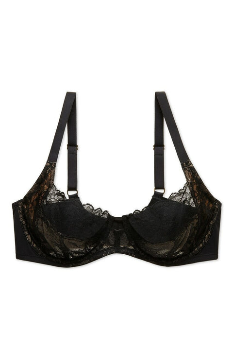 Natori Statement Full Fit Bra - Black - Petit à Petit Lingerie Boutique#