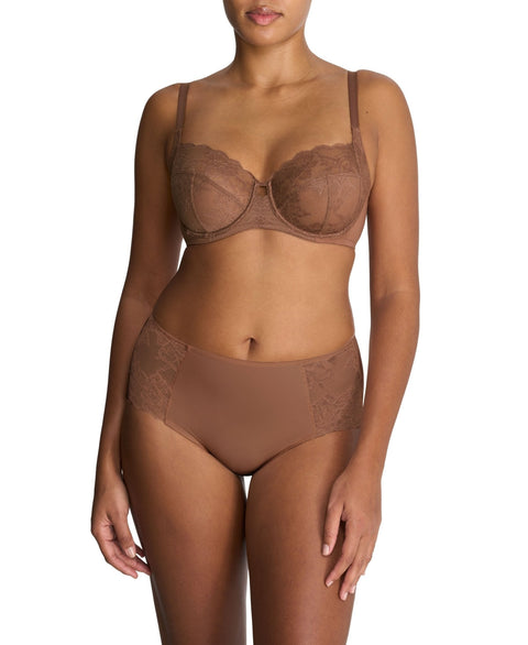 Natori Statement Full Fit Bra - Nutmeg - Petit à Petit Lingerie Boutique#