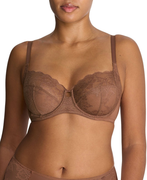 Natori Statement Full Fit Bra - Nutmeg - Petit à Petit Lingerie Boutique#