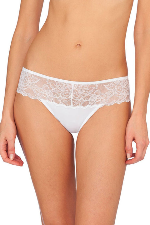 Natori Statement Tanga - White - Petit à Petit Lingerie Boutique#