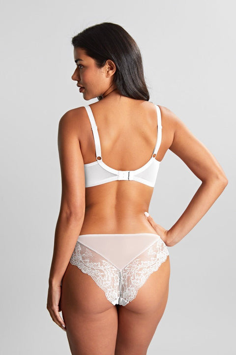 Panache Ana Brazilian Brief - White - Petit à Petit Lingerie Boutique#