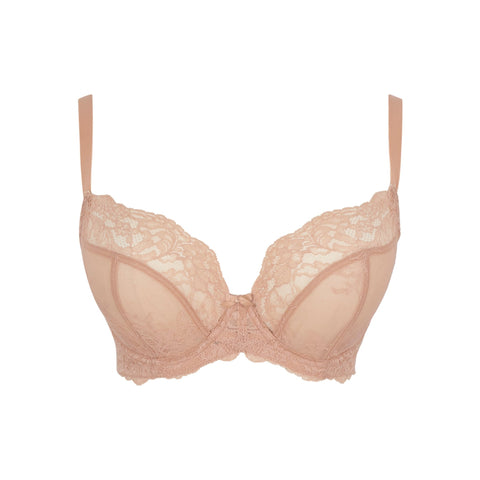 Panache Ana Plunge Bra - Honey - Simone Chérie Fine Lingerie