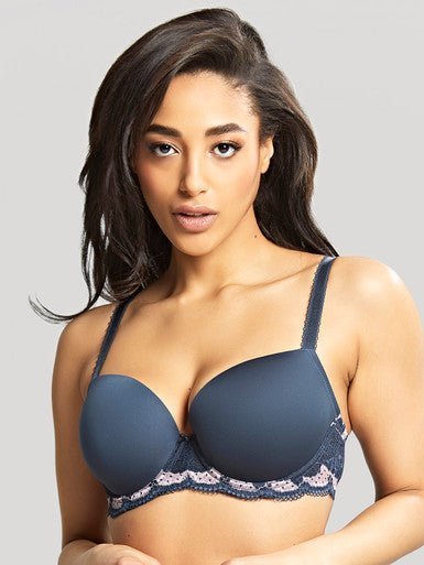 Panache Clara Moulded T-Shirt Bra in Navy Pearl - Final Sale - Simone Chérie Fine Lingerie