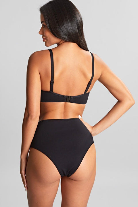 Panache Ella Twist Bandeau Bikini Top - Black - Simone Chérie Fine Lingerie#