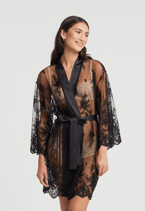 Rya Collection: Darling Cover Up - Black - Simone Chérie Fine Lingerie
