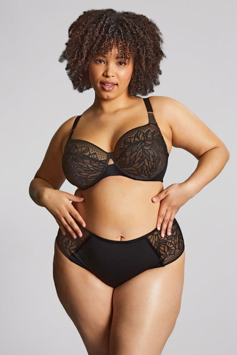 Sculptresse By Panache Sophia Full Cup Bra - Black - Simone Chérie Fine Lingerie