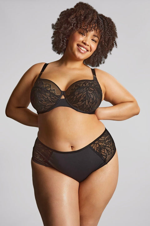 Sculptresse By Panache Sophia Full Cup Bra - Black - Simone Chérie Fine Lingerie