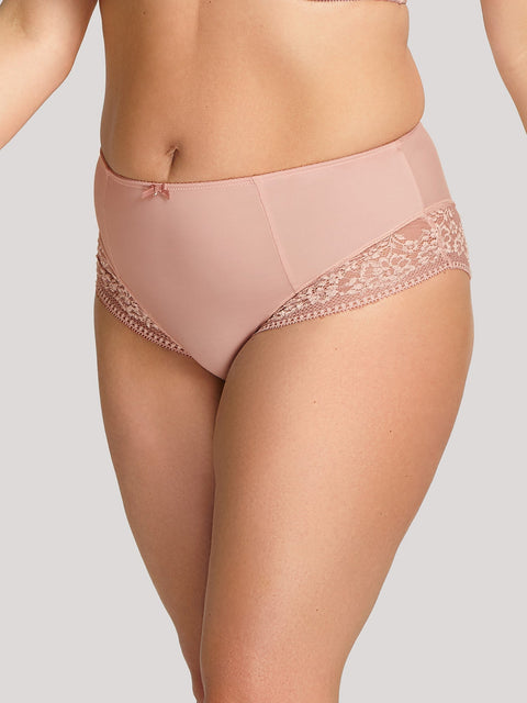 Sculptresse by Panache Roxie Brief - Misty Rose - Petit à Petit Lingerie Boutique#