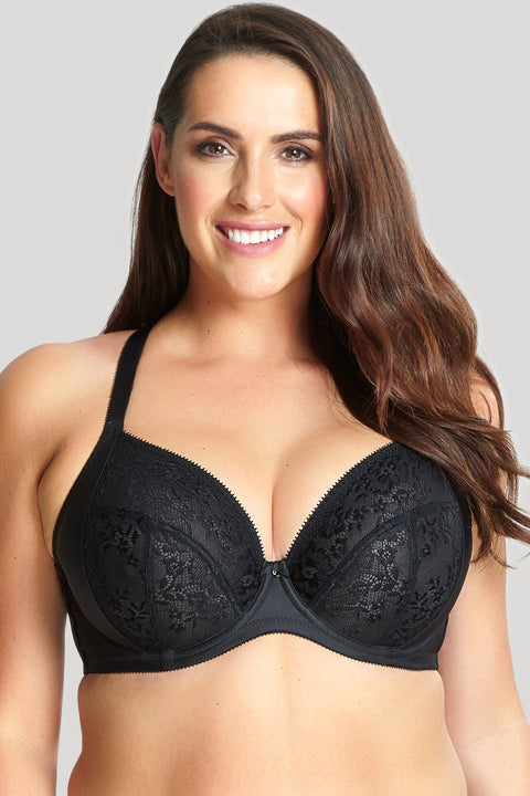 Sculptresse by Panache Roxie Plunge Bra - Black - Simone Chérie Fine Lingerie